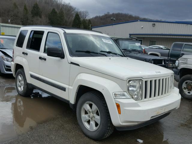 1J4PN2GK2AW180853 - 2010 JEEP LIBERTY SP WHITE photo 1