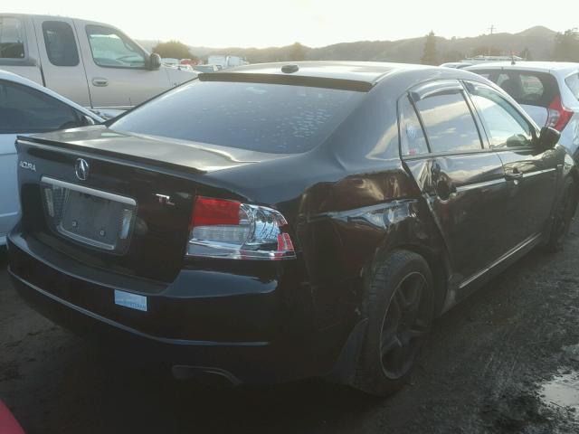 19UUA66266A042624 - 2006 ACURA 3.2TL BLACK photo 4