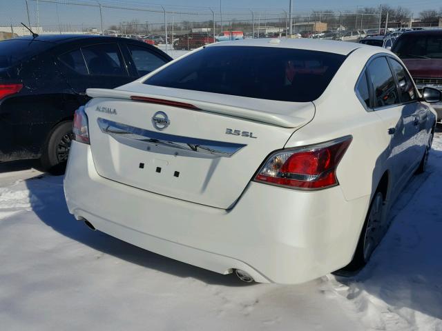 1N4BL3AP5EC109322 - 2014 NISSAN ALTIMA 3.5 WHITE photo 4