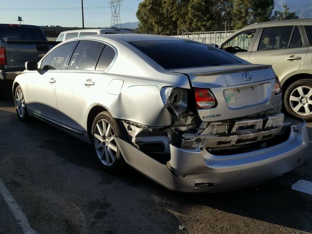 JTHBH96S065022587 - 2006 LEXUS GS GENERAT SILVER photo 3