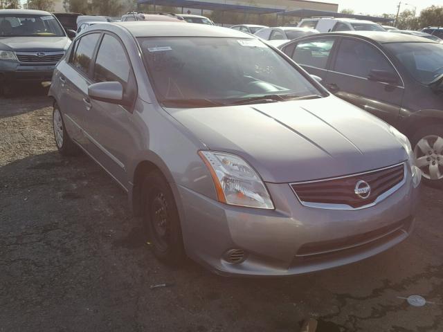 3N1AB6AP3AL647089 - 2010 NISSAN SENTRA 2.0 GRAY photo 1