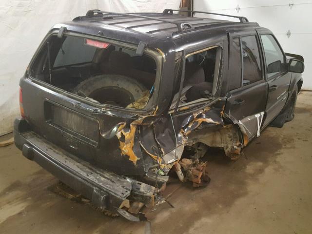 1J4GZ58S4WC177305 - 1998 JEEP GRAND CHER BLACK photo 4