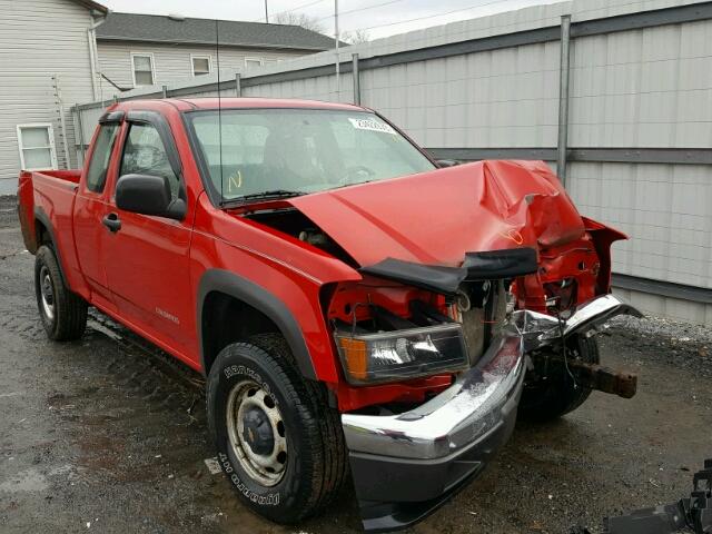 1GCDT198558211680 - 2005 CHEVROLET COLORADO RED photo 1