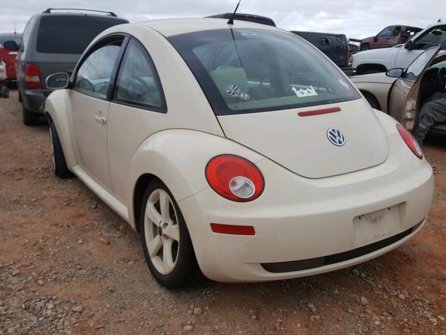 3VWSW31C87M512286 - 2007 VOLKSWAGEN NEW BEETLE CREAM photo 3