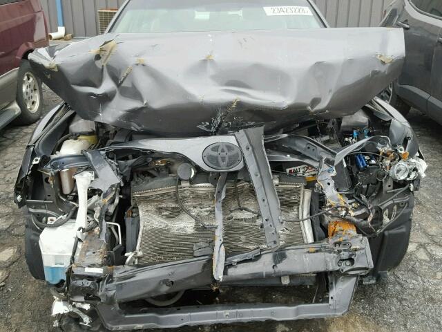 4T4BF3EK4AR006477 - 2010 TOYOTA CAMRY BASE SILVER photo 7