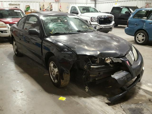 1G2JB12F447223827 - 2004 PONTIAC SUNFIRE BLACK photo 1