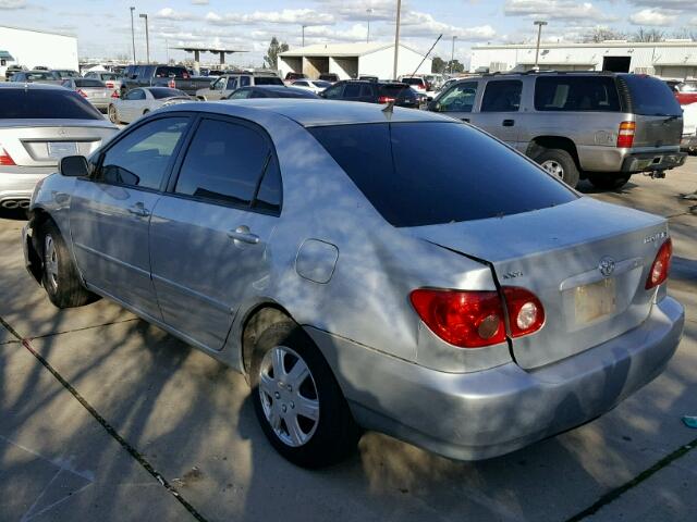 1NXBR32E26Z609645 - 2006 TOYOTA COROLLA CE SILVER photo 3