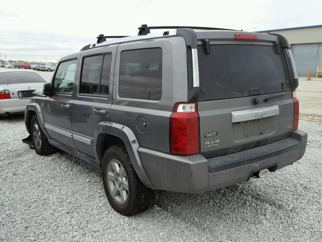 1J8HG58N08C124879 - 2008 JEEP COMMANDER CHARCOAL photo 3