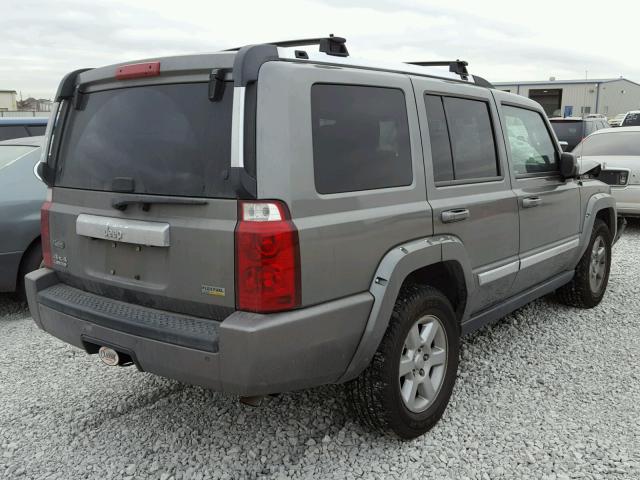 1J8HG58N08C124879 - 2008 JEEP COMMANDER CHARCOAL photo 4