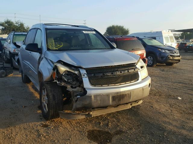 2CNDL73F456080608 - 2005 CHEVROLET EQUINOX LT SILVER photo 1