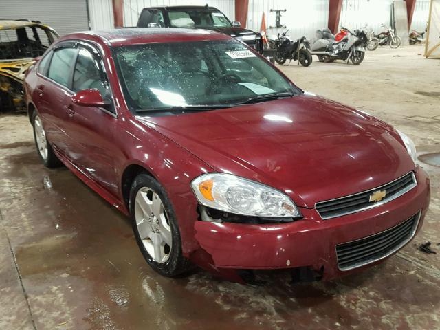 2G1WV58K581355365 - 2008 CHEVROLET IMPALA 50T RED photo 1