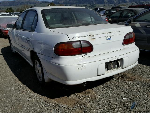 1G1NE52J716125028 - 2001 CHEVROLET MALIBU LS 白色 照片 3