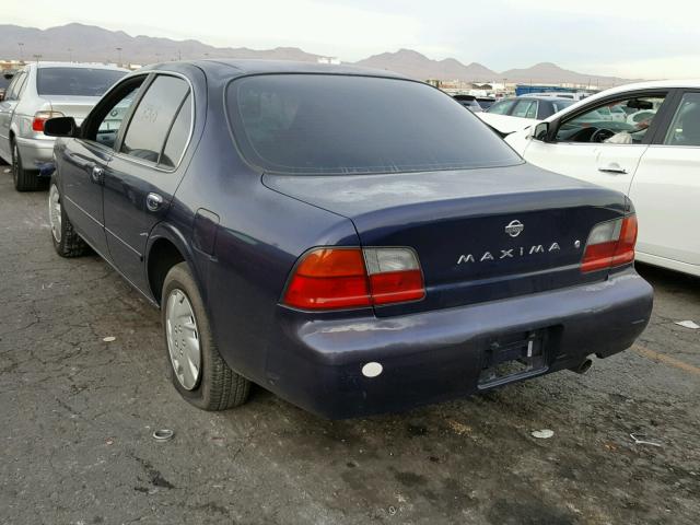 JN1CA21D0TT144743 - 1996 NISSAN MAXIMA GLE BLUE photo 3