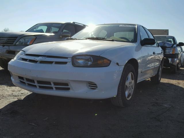 1G1JC52FX47282373 - 2004 CHEVROLET CAVALIER WHITE photo 2