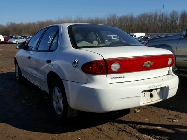 1G1JC52FX47282373 - 2004 CHEVROLET CAVALIER WHITE photo 3