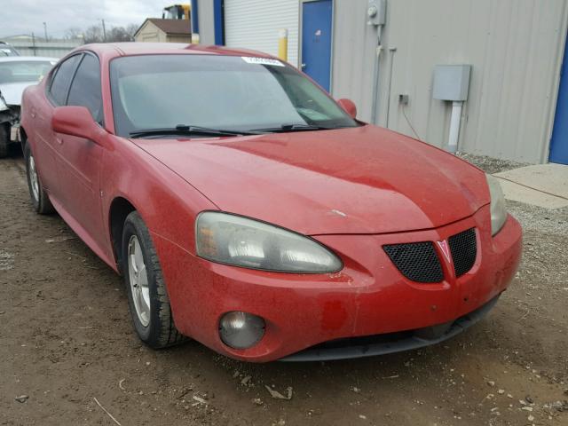 2G2WP552361295660 - 2006 PONTIAC GRAND PRIX RED photo 1