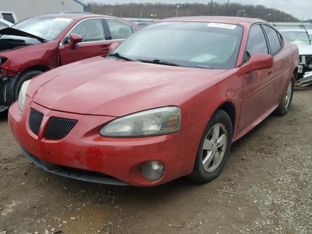 2G2WP552361295660 - 2006 PONTIAC GRAND PRIX Qırmızı foto 2