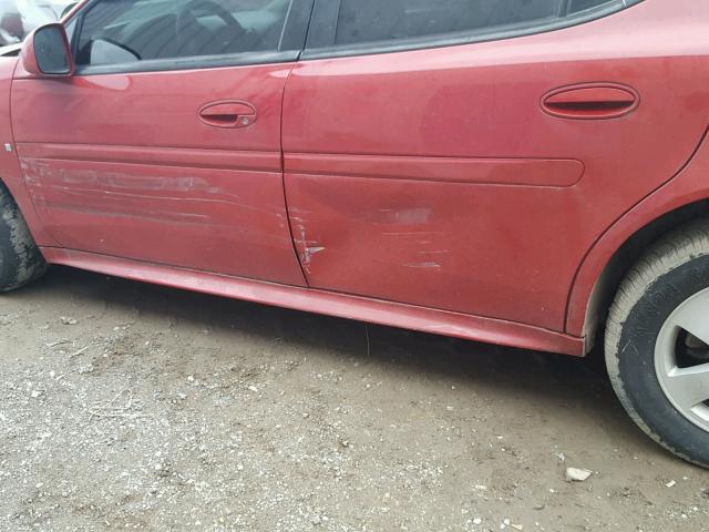 2G2WP552361295660 - 2006 PONTIAC GRAND PRIX Qırmızı foto 9