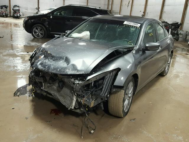 1HGCP3F77BA024678 - 2011 HONDA ACCORD EX GRAY photo 2