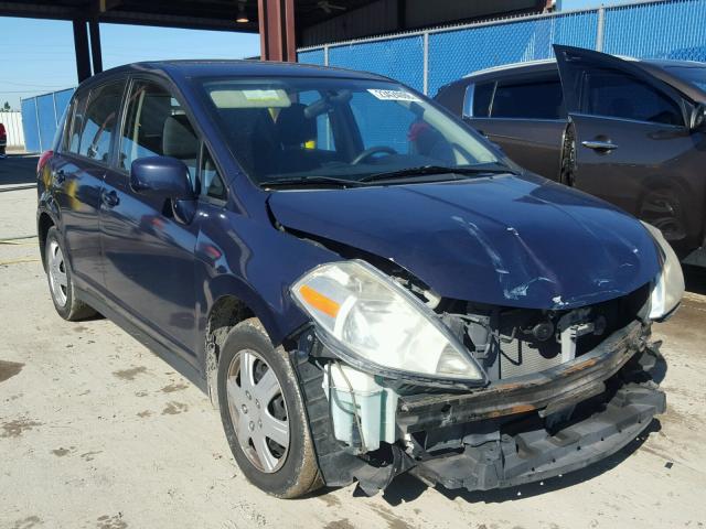 3N1BC13E47L370588 - 2007 NISSAN VERSA S BLUE photo 1