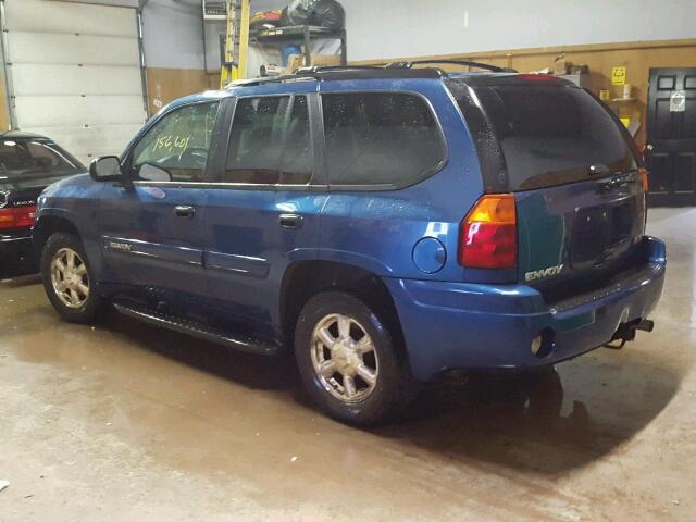 1GKDT13S852233152 - 2005 GMC ENVOY BLUE photo 3