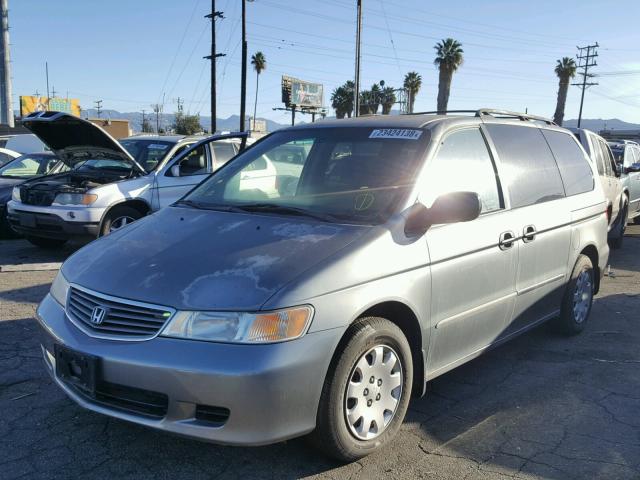 2HKRL1858YH505903 - 2000 HONDA ODYSSEY LX GRAY photo 2