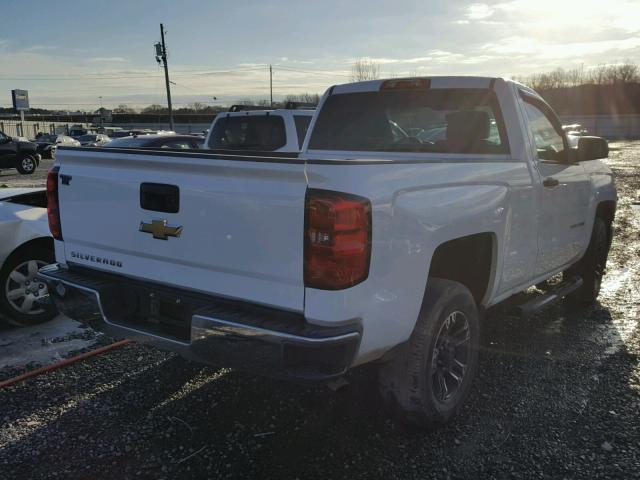 1GCNCPEH8EZ366232 - 2014 CHEVROLET SILVERADO WHITE photo 4