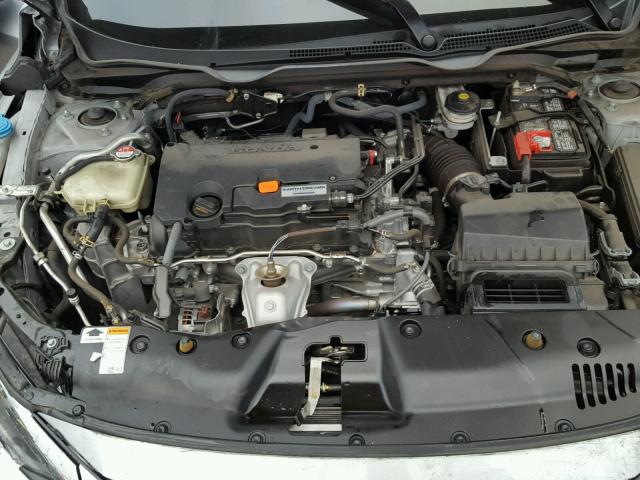 2HGFC2F55GH559597 - 2016 HONDA CIVIC LX SILVER photo 7