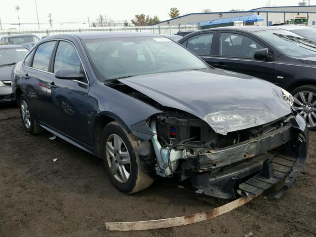 2G1WA5EK4A1103483 - 2010 CHEVROLET IMPALA LS GRAY photo 1