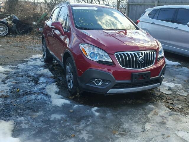 KL4CJCSB7EB711632 - 2014 BUICK ENCORE RED photo 1