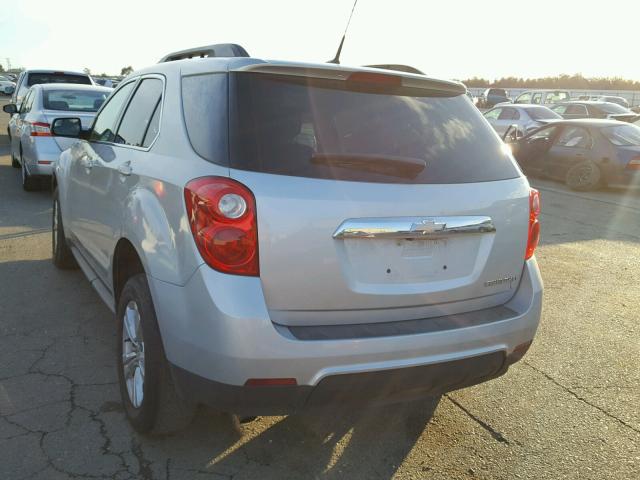 2GNALDEK6C6329432 - 2012 CHEVROLET EQUINOX LT SILVER photo 3