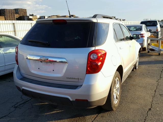 2GNALDEK6C6329432 - 2012 CHEVROLET EQUINOX LT SILVER photo 4