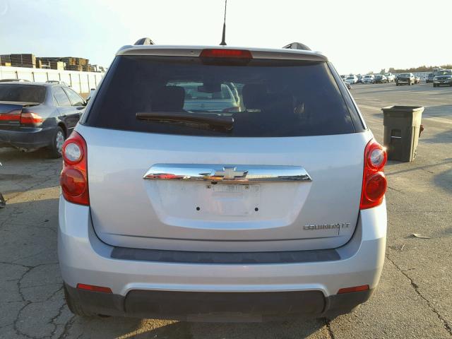 2GNALDEK6C6329432 - 2012 CHEVROLET EQUINOX LT SILVER photo 9