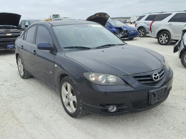 JM1BK123861458291 - 2006 MAZDA 3 S BLACK photo 1