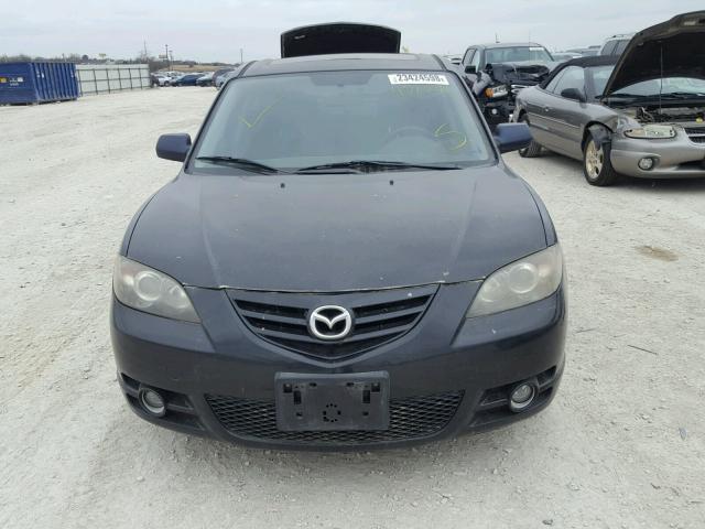 JM1BK123861458291 - 2006 MAZDA 3 S BLACK photo 9