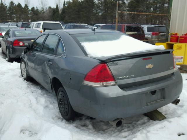 2G1WC57M391104273 - 2009 CHEVROLET IMPALA 2LT CHARCOAL photo 3