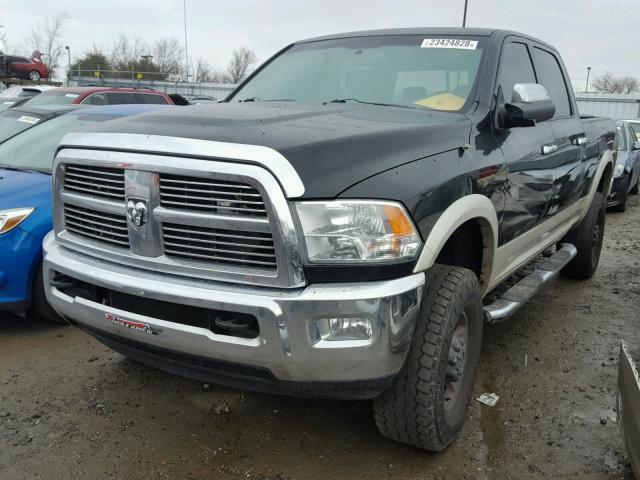 3D73Y3CL7AG192954 - 2010 DODGE RAM 3500 BLACK photo 2