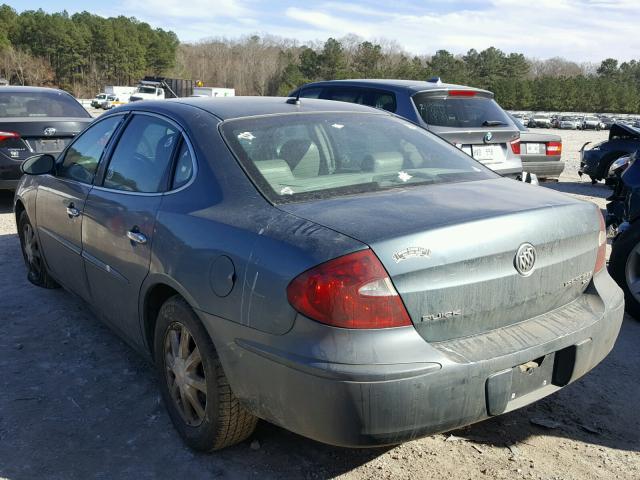 2G4WC582461103600 - 2006 BUICK LACROSSE C BLUE photo 3