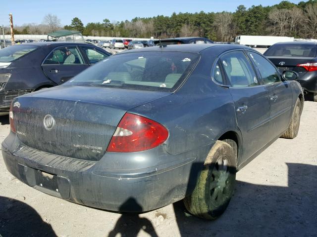 2G4WC582461103600 - 2006 BUICK LACROSSE C BLUE photo 4