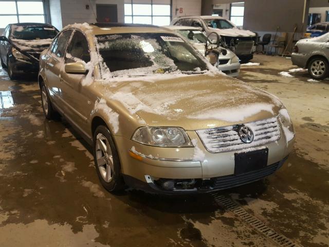 WVWRH63B44P045553 - 2004 VOLKSWAGEN PASSAT GLX GOLD photo 1