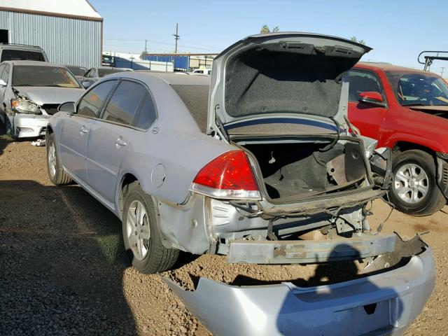 2G1WB55K269416747 - 2006 CHEVROLET IMPALA LS SILVER photo 3