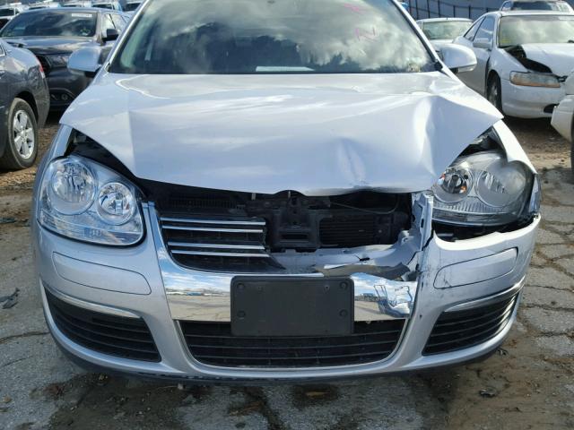 3VWJM71K29M136784 - 2009 VOLKSWAGEN JETTA S SILVER photo 9