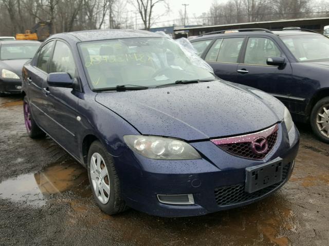 JM1BK12G881182989 - 2008 MAZDA 3 I BLUE photo 1