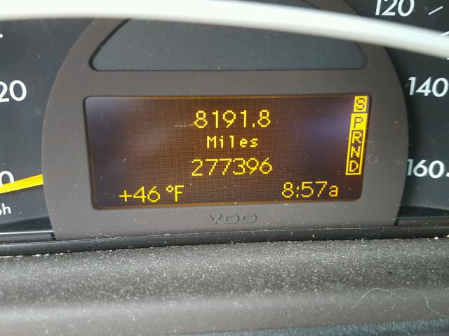 WDBRF81J14F548554 - 2004 MERCEDES-BENZ C 240 4MAT SILVER photo 8