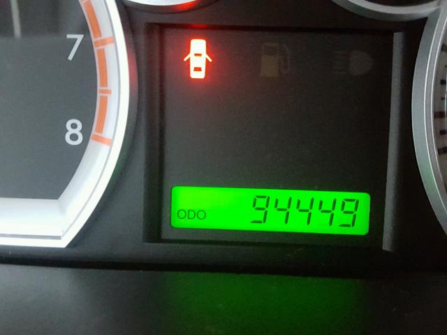 KL1TD56E89B602168 - 2009 CHEVROLET AVEO LS SILVER photo 8