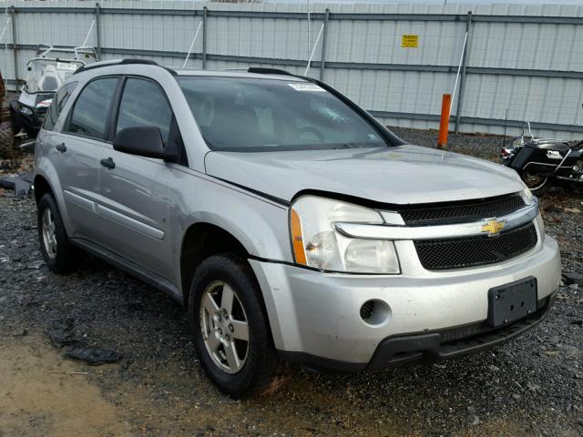 2CNDL23F586302919 - 2008 CHEVROLET EQUINOX LS SILVER photo 1