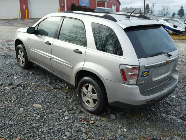 2CNDL23F586302919 - 2008 CHEVROLET EQUINOX LS SILVER photo 3