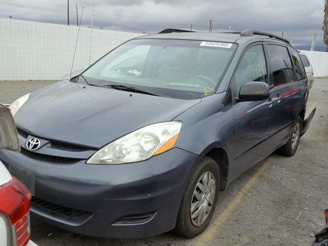 5TDZA23C56S580521 - 2006 TOYOTA SIENNA CE GRAY photo 2