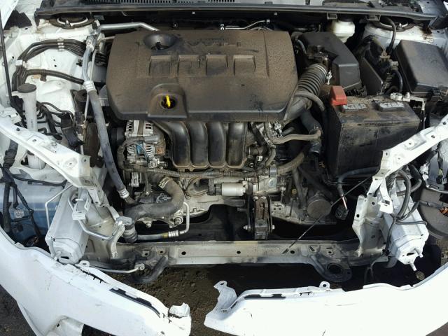 5YFBURHE4GP438974 - 2016 TOYOTA COROLLA L WHITE photo 7