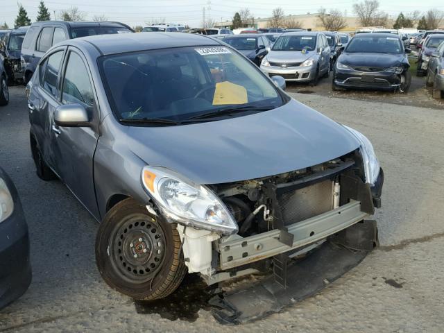 3N1CN7AP5EL816329 - 2014 NISSAN VERSA S SILVER photo 1